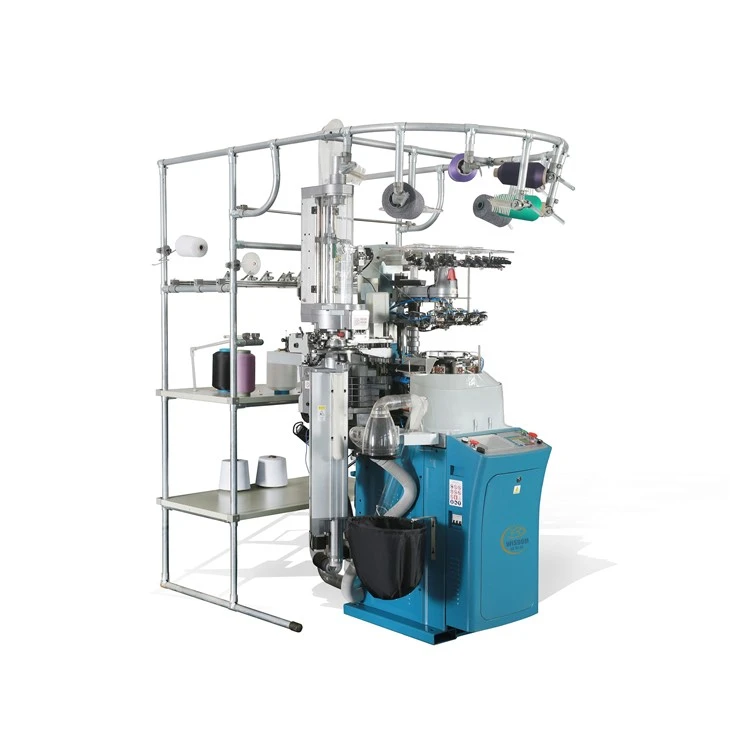 Máquina automática para fabricar calcetines