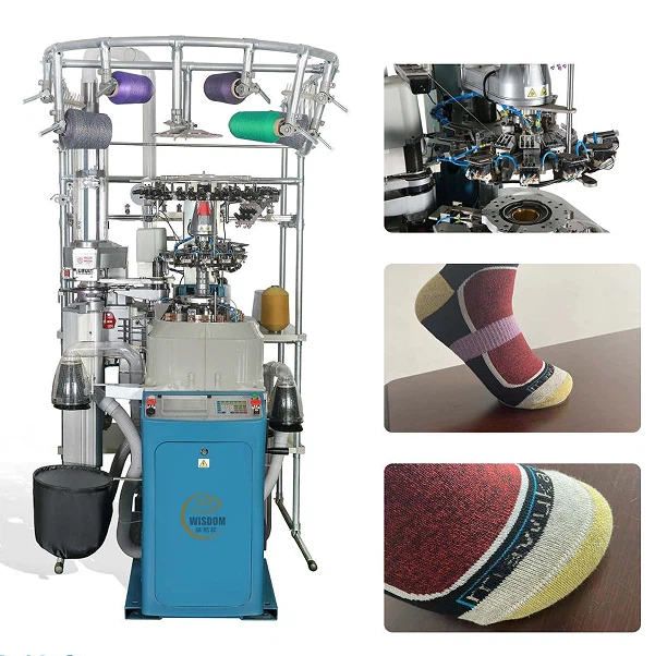 Máquina de fabricación de calcetines